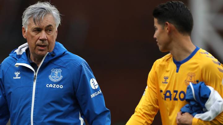 Estado físico de James Rodríguez: ¿Puede jugar cada tres dias?, Ancelotti respondió
