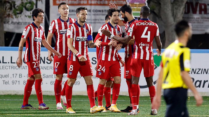 Cornellá 1 vs 0 Atlético de Madrid por la Copa del Rey