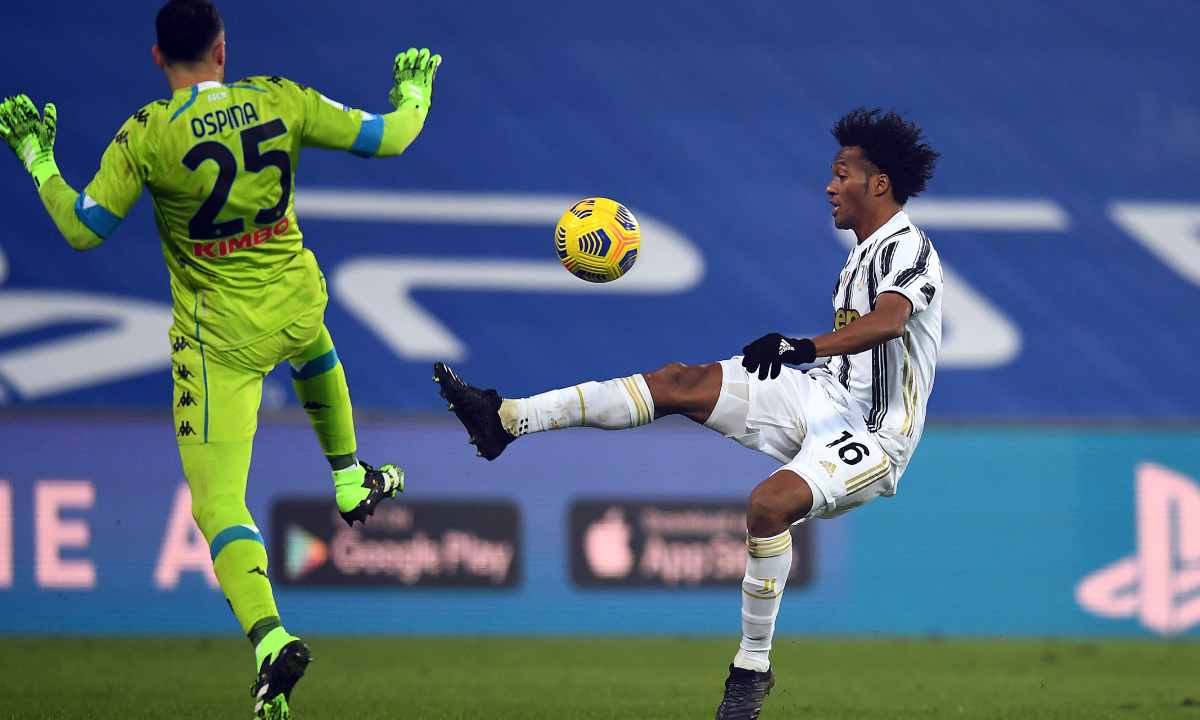 Cuadrado liquidó con una asistencia la Supercopa de Italia