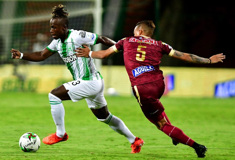 Déinner Quiñones, Atlético Nacional, Deportes Tolima, Copa BetPlay 2020