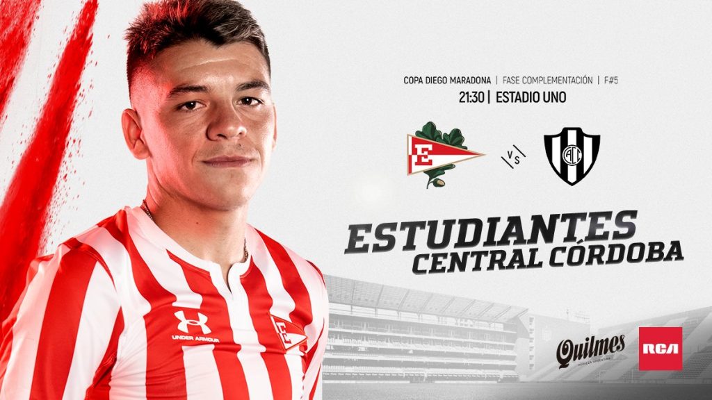 Estudiantes 1 vs 2 Central Córdoba por la Copa Diego ...