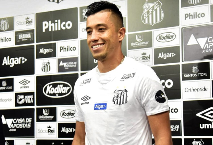 Fernando Uribe, Santos FC