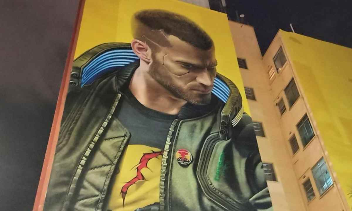 Otra mala para CD Project Red multa por mural gigante en Sao Paulo