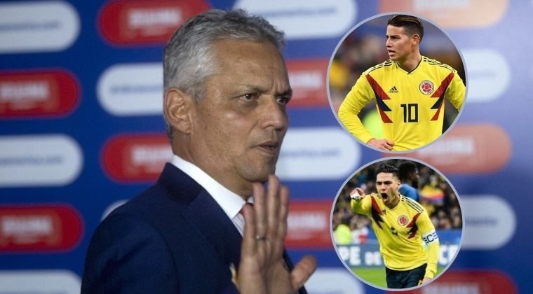 Reinaldo Rueda: la posición que utilizará a James Rodríguez en Colombia y la lesión de Falcao