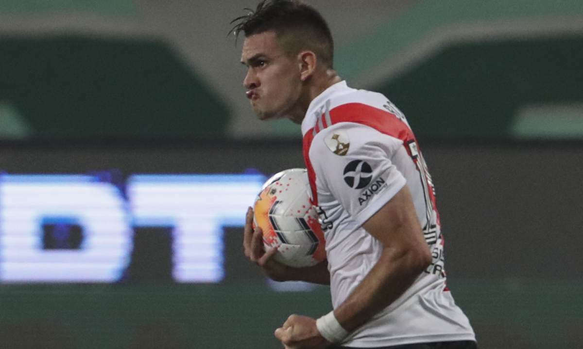 River Plate quiere la remontada Rafael Borré puso el 2 - 0