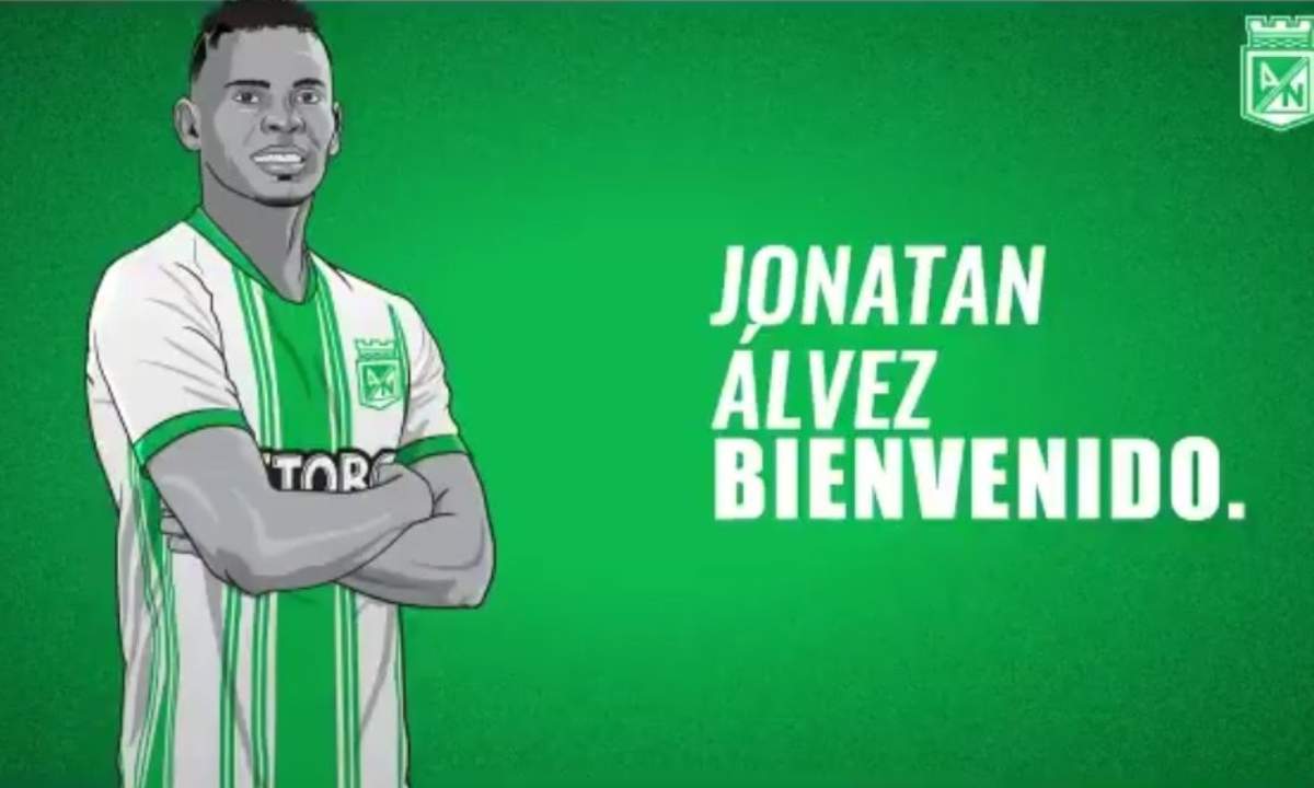 Ya es oficial Jonathan Álvez es nuevo jugador de Atlético Nacional