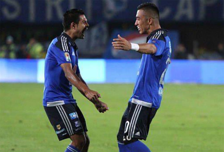 Millonarios: Fernando Uribe, Mackalister Silva y los tuits del reencuentro