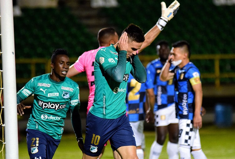 Agustín Palavecino, Deportivo Cali, Boyacá Chicó FC, Liga BetPlay 2021-I