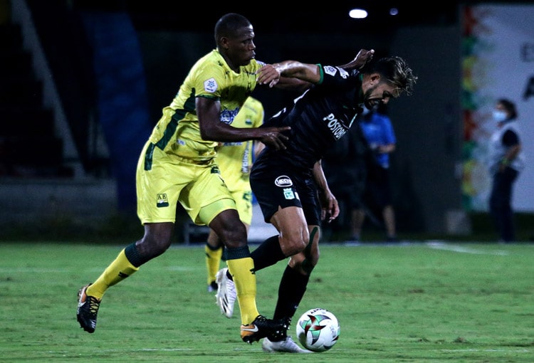 Atlético Bucaramanga, Atlético Nacional, Liga BetPlay 2021-I, Atlético Bucaramanga 3-2 Atlético Nacional
