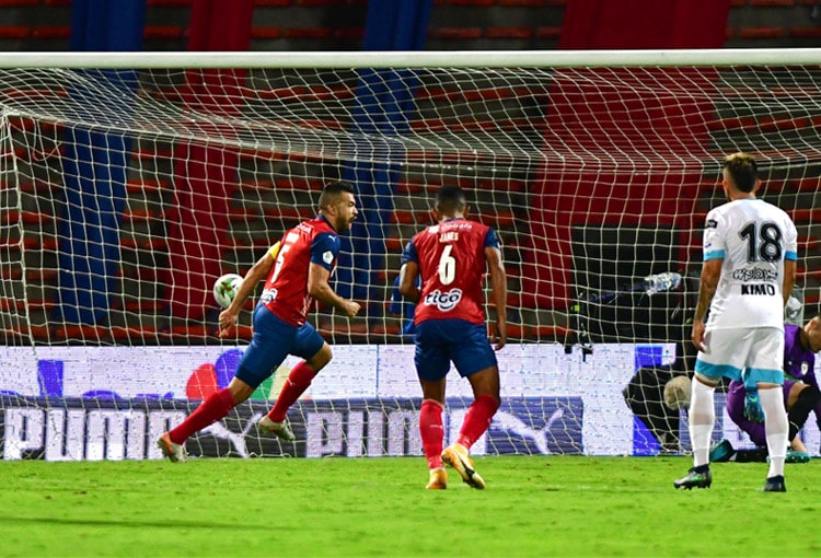 Deportivo Independiente Medellín, DIM, Deportivo Independiente Medellín 1-0 Jaguares de Córdoba, Liga BetPlay 2021-I, Jaguares de Córdoba