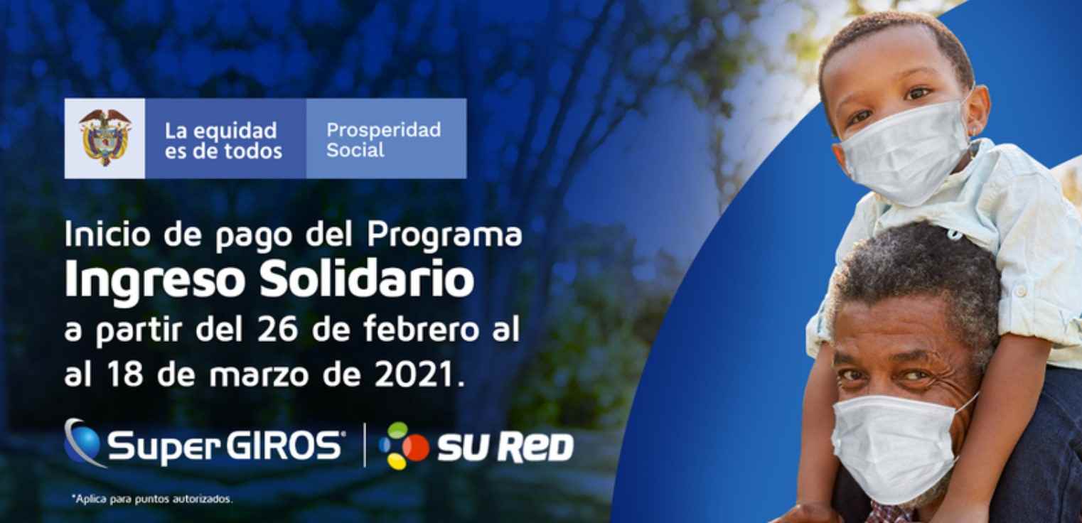 Ingreso Solidario: ¿Hasta cuándo van los pagos de $320.000 en Supergiros?