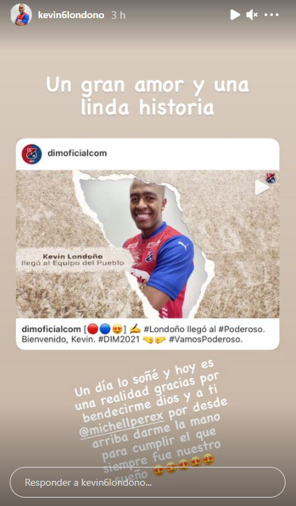Kevin Londoño, Deportivo Independiente Medellín, DIM (3)