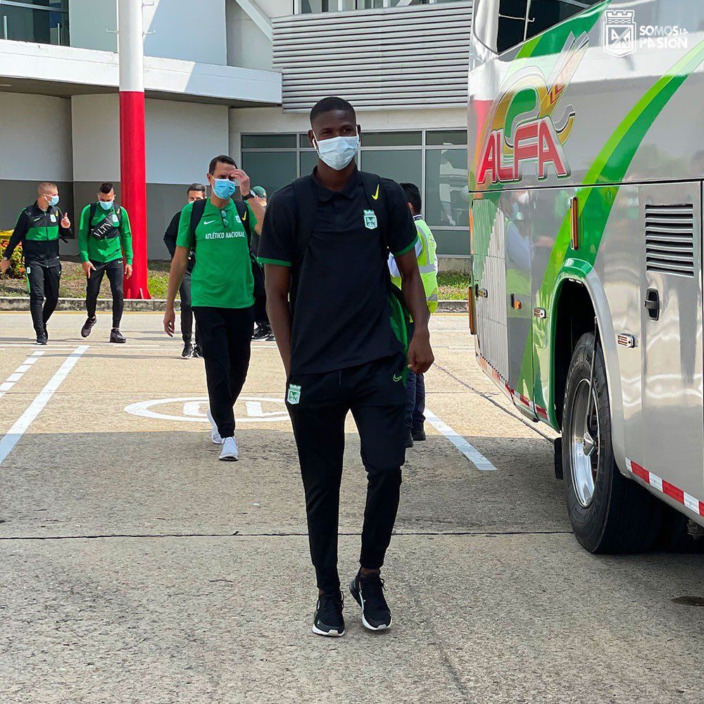 El itinerario de Atlético Nacional en Bucaramanga