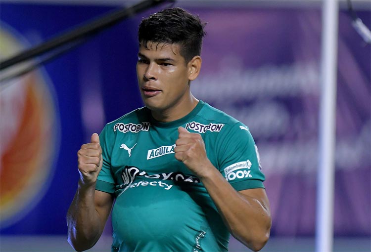Jorge Arias, el defensor con gol de Deportivo Cali