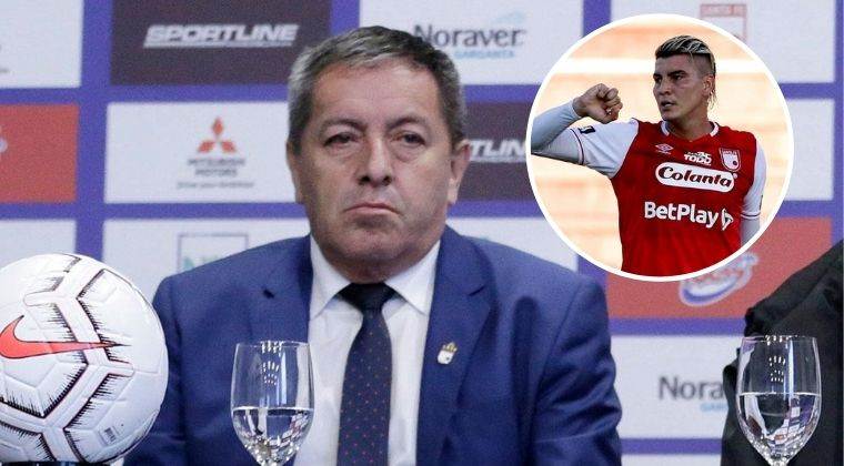 Eduardo Méndez contó la verdad del negocio Michael Rangel, Junior y Santa Fe