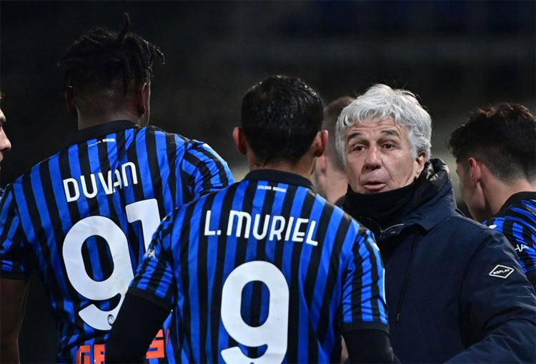 Gasperini sobre Muriel: "En Atalanta estar en el banquillo no es un castigo"