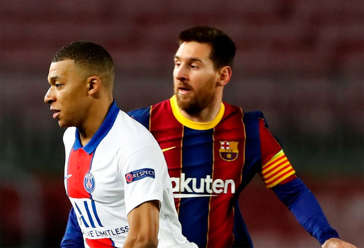 ¿Cambiar a Kylian Mbappé por Lionel Messi?