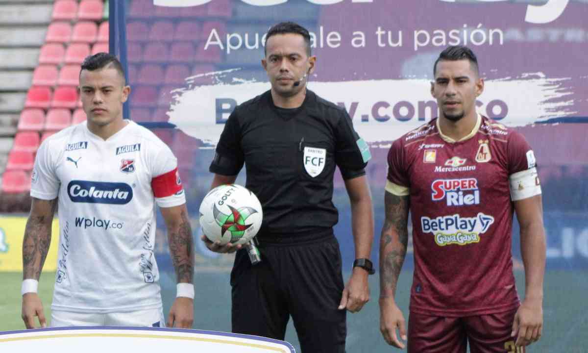 ¿Quién pitará la final de la Copa Betplay entre DIM y Tolima