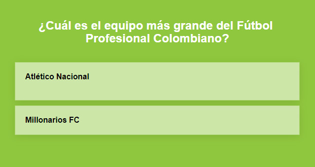 Cuál es el equipo más grande del Fútbol Profesional Colombiano Atlético Nacional Millonarios FC