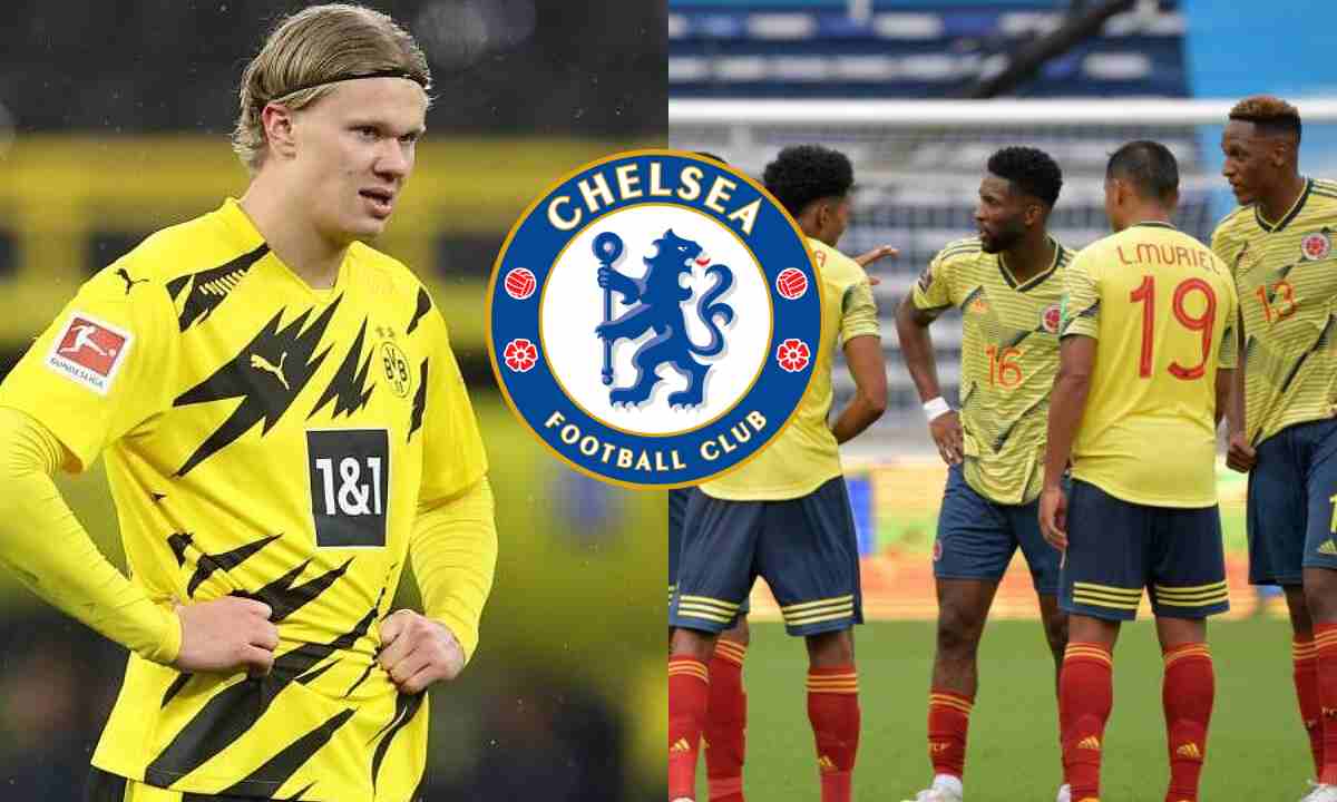 Si Chelsea no puede contratar a Haaland, tienen en la mira a un colombiano