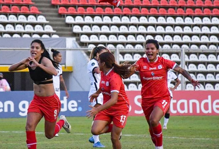Joemar Guarecuco y el gol de la locura para América de Cali en la Libertadores Femenina