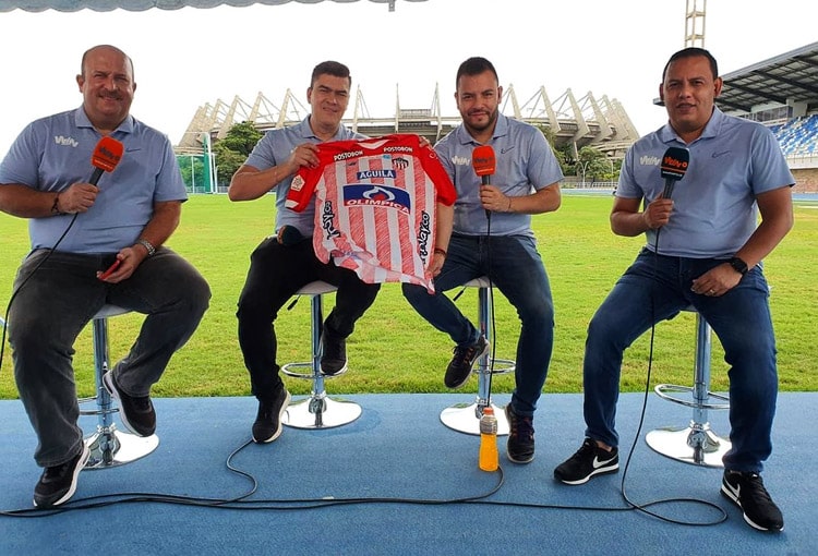 Daniel Pérez, Win Sports, Amaranto Perea, Junior FC, Liga BetPlay 2021-I