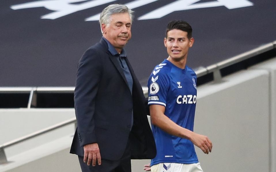 Fuerte crítica a Ancelotti por haber sacado a James ...