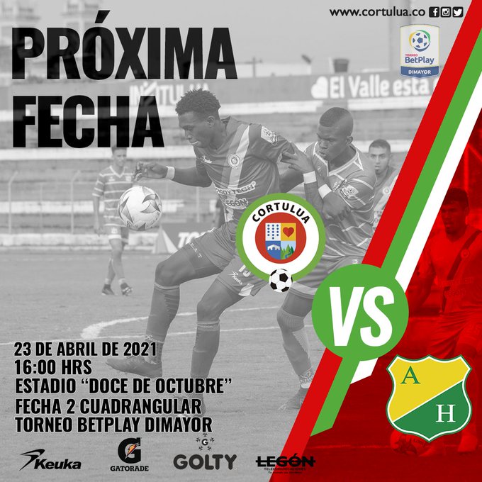 Ver En Vivo Cortulua Vs Huila Por Los Cuadrangulares Del Torneo Betplay