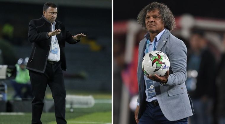 Santa Fe vs. Millonarios: Mano a mano entre Rivera y Gamero antes del clásico
