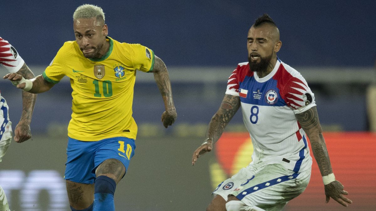 Neymar vs.  Arturo Vidal: The tiradera on social networks after the Copa América match