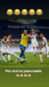 Neymar vs. Arturo Vidal: La tiradera en redes sociales después del partido de Copa América
